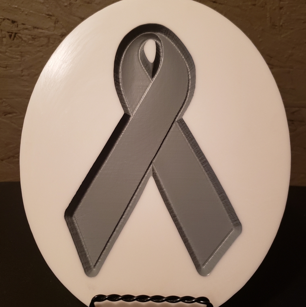 Cancer Ribbon Brain